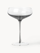 Kieliszek do szampana ze szkła dmuchanego Smoke, 4 szt.