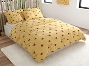 PrzytulneMieszkanie.pl PrzytulneMieszkanie.pl Pościel z kory LOVE FOR kremowa Rozmiar pościeli: 70 x 90 cm | 140 x 200 cm