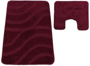 Zestaw fioletowych dywaników do łazienki Z0-K96