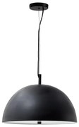 Czarna lampa wisząca z metalowym kloszem ø 39,5 cm Catlar – Kave Home