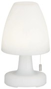Biała lampa stołowa LED (wysokość 25 cm) Termoli – Fischer &amp; Honsel
