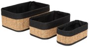 Komplet 3 koszy bambusowych