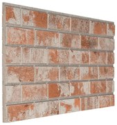 Pomarańczowe panele ścienne 3D M3-B62