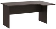 Klasyczne duże biurko narożne wenge R5-L46