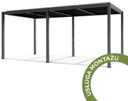 USŁUGA MONTAŻU - PERGOLA OGRODOWA LUXE MANUALNA 5.8X3/5.8X4 M