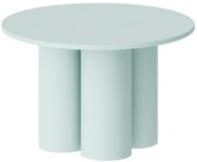 Miętowy matowy stolik kawowy 80 cm W2-N49