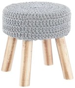 Taboret Naida, szary