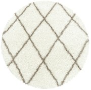 Kremowy okrągły dywan ø 80 cm Alvor – Ayyildiz Carpets