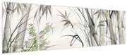 Obraz - Bambusy, rysunek (170x50 cm)