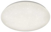 Biała lampa sufitowa LED Trio Potz, średnica 50 cm