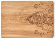 Deska kuchenna z nadrukiem, 40 x 29 cm, drewno akacjowe, ZELLER