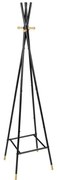 Czarny metalowy wieszak Loft – Wenko