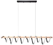 LAMPA SUFITOWA WISZĄCA LED APP1288-CP