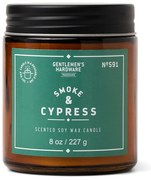 Zapachowa sojowa świeca czas palenia 48 h Smoke &amp; Cypress – Gentlemen's Hardware