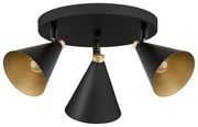 Argon 6244 - Oświetlenie punktowe LUCINDA 3xE14/7W/230V czarne