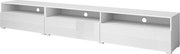 Szafka RTV BAROS 270 biała połysk stojąca/wisząca HELVETIA
