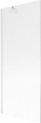 Mexen Next parawan nawannowy 1-skrzydłowy 80 x 150 cm, prążki, biały - 895-080-000-00-09-20