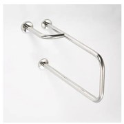 Uchwyt podporowy 23,5x38 cm stal nierdzewna/srebrny