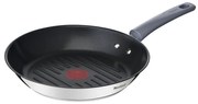 Patelnia do grillowania ze stali nierdzewnej z powłoką nieprzywierającą ø 26 cm Daily Cook G7314055 – Tefal