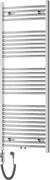 Mexen Ares grzejnik elektryczny 1500 x 600 mm, 600 W, chrom - W102-1500-600-2600-01
