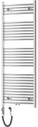 Mexen Ares grzejnik elektryczny 1500 x 600 mm, 600 W, chrom - W102-1500-600-2600-01