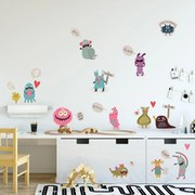 Naklejki na ścianę - Potworki