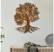 Li-Go 5739/DUB2 - Ściemnialna dekoracja ścienna LED/10W/230V 68x80 cm dąb