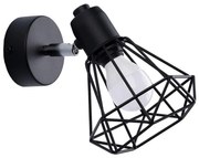 Sollux SL.1105 - Kinkiet ARTEMIS 1xE14/40W/230V czarny