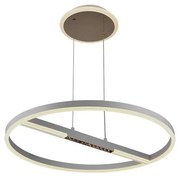 LED Żyrandol ściemnialny na lince LED/75W/230V 3000-6500K + zdalne sterowanie