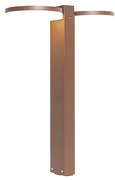 Stojąca lampa zewnętrzna brązowa rdza 50 cm w tym LED 2-światła IP44 - Esmee