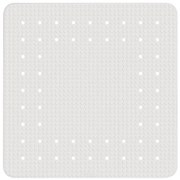 Mata kauczukowa do brodzika lub wanny, kwadratowa wkładka antypoślizgowa - 54 x 54 cm, WENKO