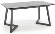 Stół rozkładany TIZIANO 160(210)x90 jasny szary/ciemny szary HALMAR