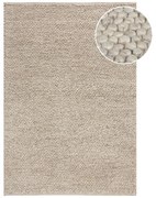 Jasnoszary dywan z mieszanki wełny tkany ręcznie 120x170 cm Minerals – Flair Rugs