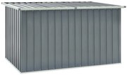 Szara skrzynia ogrodowa prostokątna L8-D80