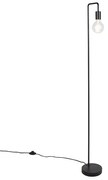Nowoczesna lampa podłogowa czarna okrągła 145 cm - Facil Nowoczesny Oswietlenie wewnetrzne