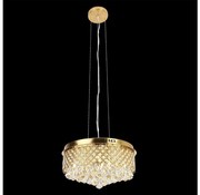 Żyrandol na lince AMAPOLI 7xG9/28W/230V śr. 45 cm złoty