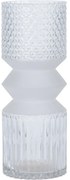 Wazon szklany cylindryczny, 30 cm