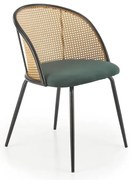 Krzesło K508 VELVET zielone HALMAR