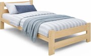 Drewniane łóżko jednoosobowe 80x200 L9-D85