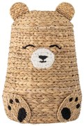 Dziecięcy kosz na zabawki z hiacyntu wodnego w naturalnym kolorze ø 40x57 cm Timone – Bloomingville Mini