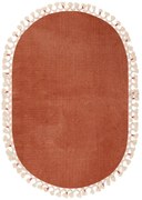 Brązowy dywanik łazienkowy 50x75 cm Tuft – Foutastic
