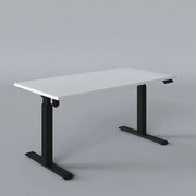Biurko elektryczne z regulacją wysokości Biały 138 x 68cm