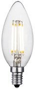 Żarówka z ciepłym światłem z gwintem E14, 2 W Standard – Fischer &amp; Honsel