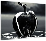 Obraz czarnego jabłka (70x50 cm)