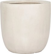 DONICA OGRODOWA PRETO BIAŁA 50 CM CERAMICZNA