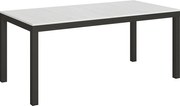 Stół rozkładany 180/284x90 cm Everyday Evolution frassino biała rama i nogi antracytowe