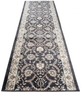 Antracytowy wzorzysty elegancki chodnik na metry M4-M09