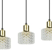 Lampa wisząca LUMI 3xG9, potrójna, 3 klosze