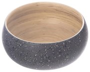 Orion Miska do serwowania skręcony bambus szary, śr. 14 cm, 14 cm