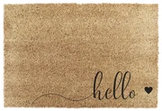 Wycieraczka z włókna kokosowego 40x60 cm Hello Scribble – Artsy Doormats